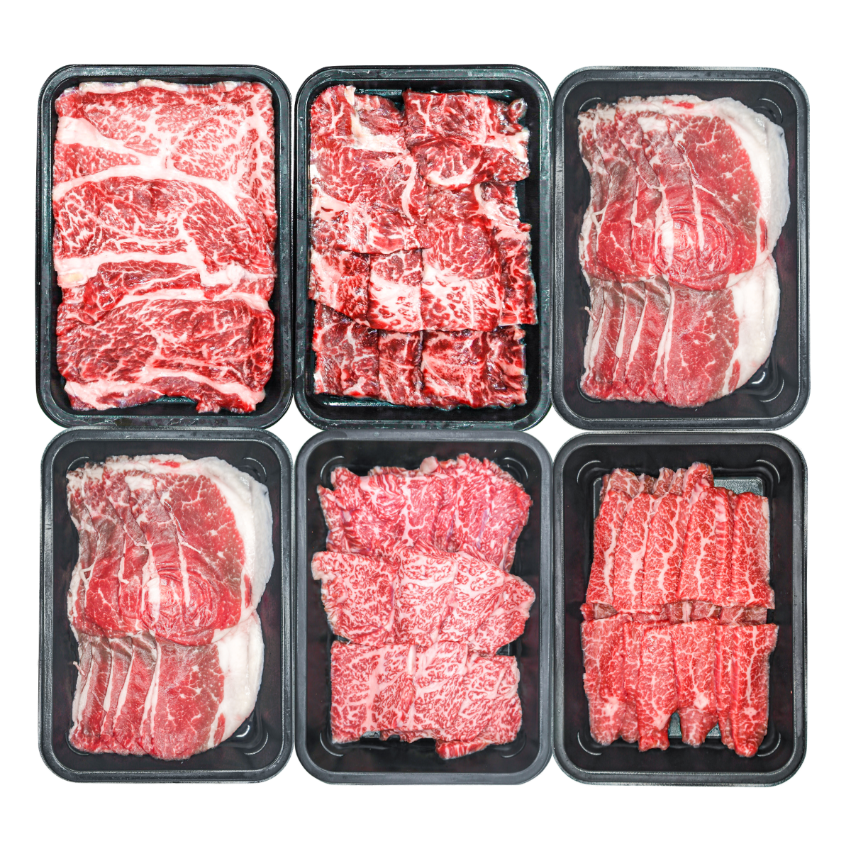 투뿔 1++ 한우세트 구이용 1.2kg 프리미엄 미경산 암소한우 꽃등심 채끝살 차돌박이x2 특수부위 2종 각 200g 119,900원