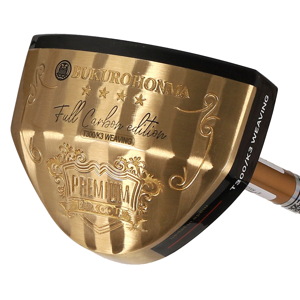 부쿠로혼마 우드 파크골프채 풀 카본 830mm 오른손 골드 (B5FUCE06), L, 90도 1,200,000원