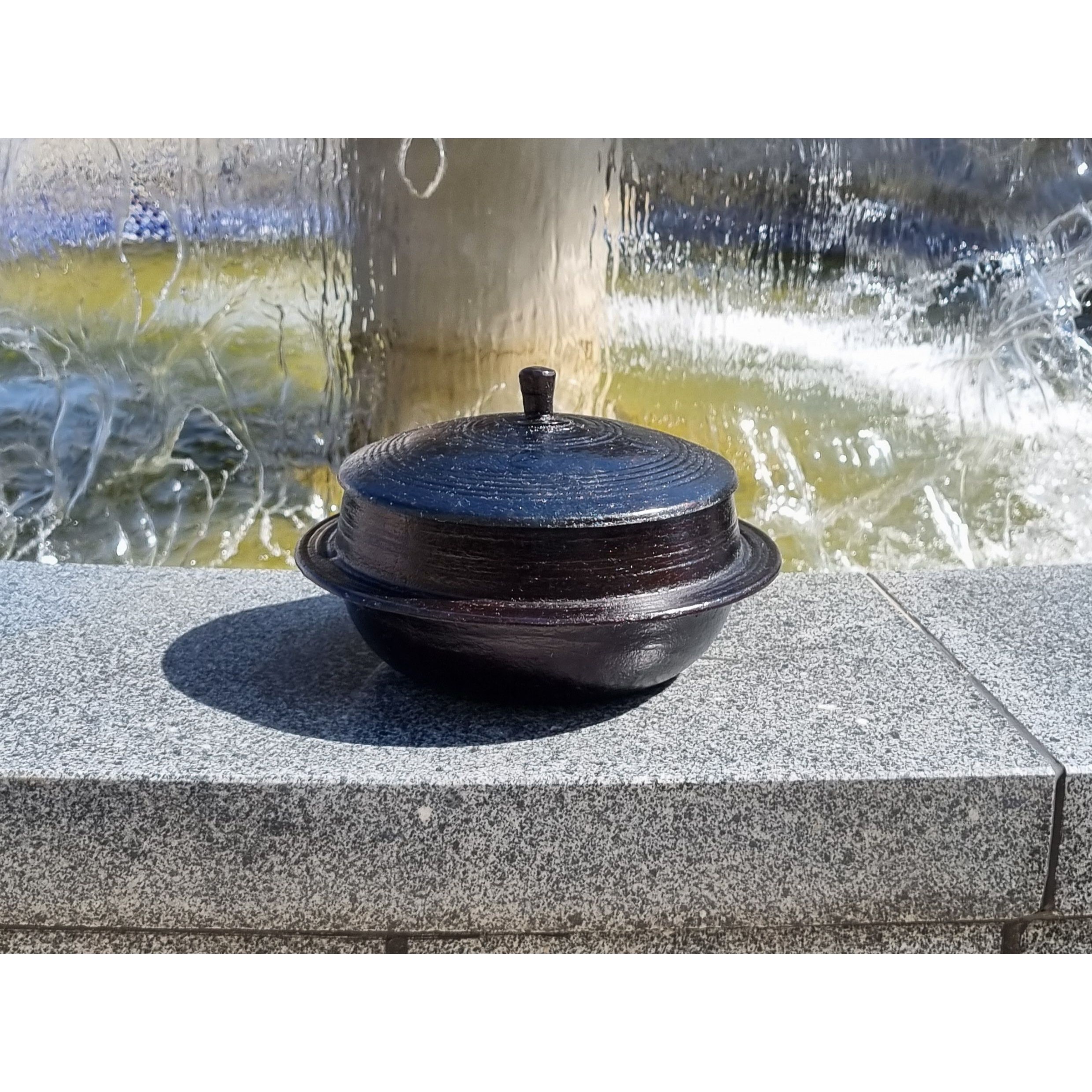 인덕션겸용 길들인 명품 무쇠 가마솥 1인용(16cm) 국산 2인 4인 6인 8인용 73,000원