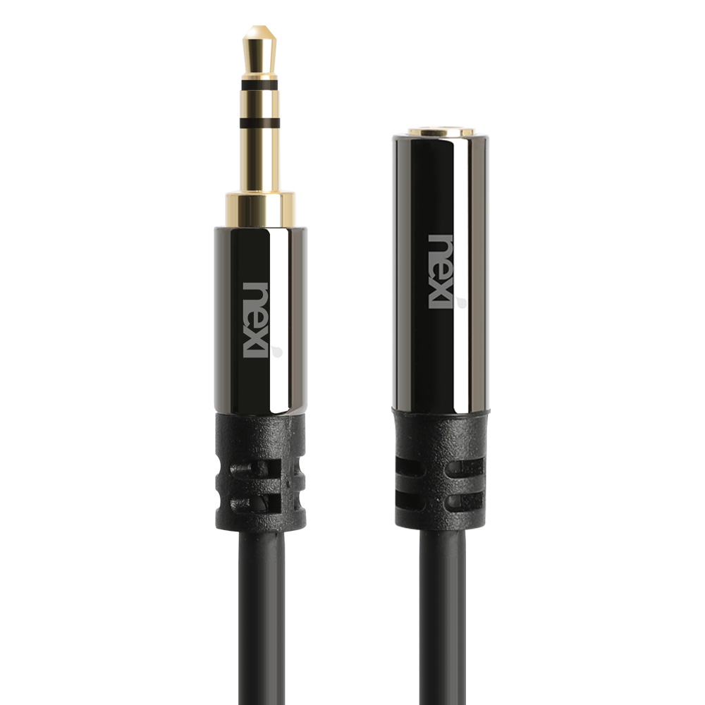 넥시 3.5mm 스테레오 AUX 오디오 연장 케이블 1.5m, NX934, 혼합색상, 1개 4,500원