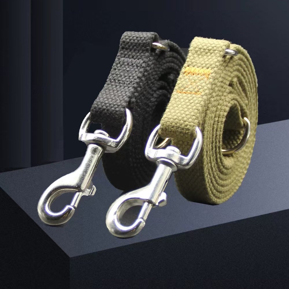 고바 강한 패브릭 리드줄 대형견 훈련용 산책 중형견, 1개, 아미그린 30,000원