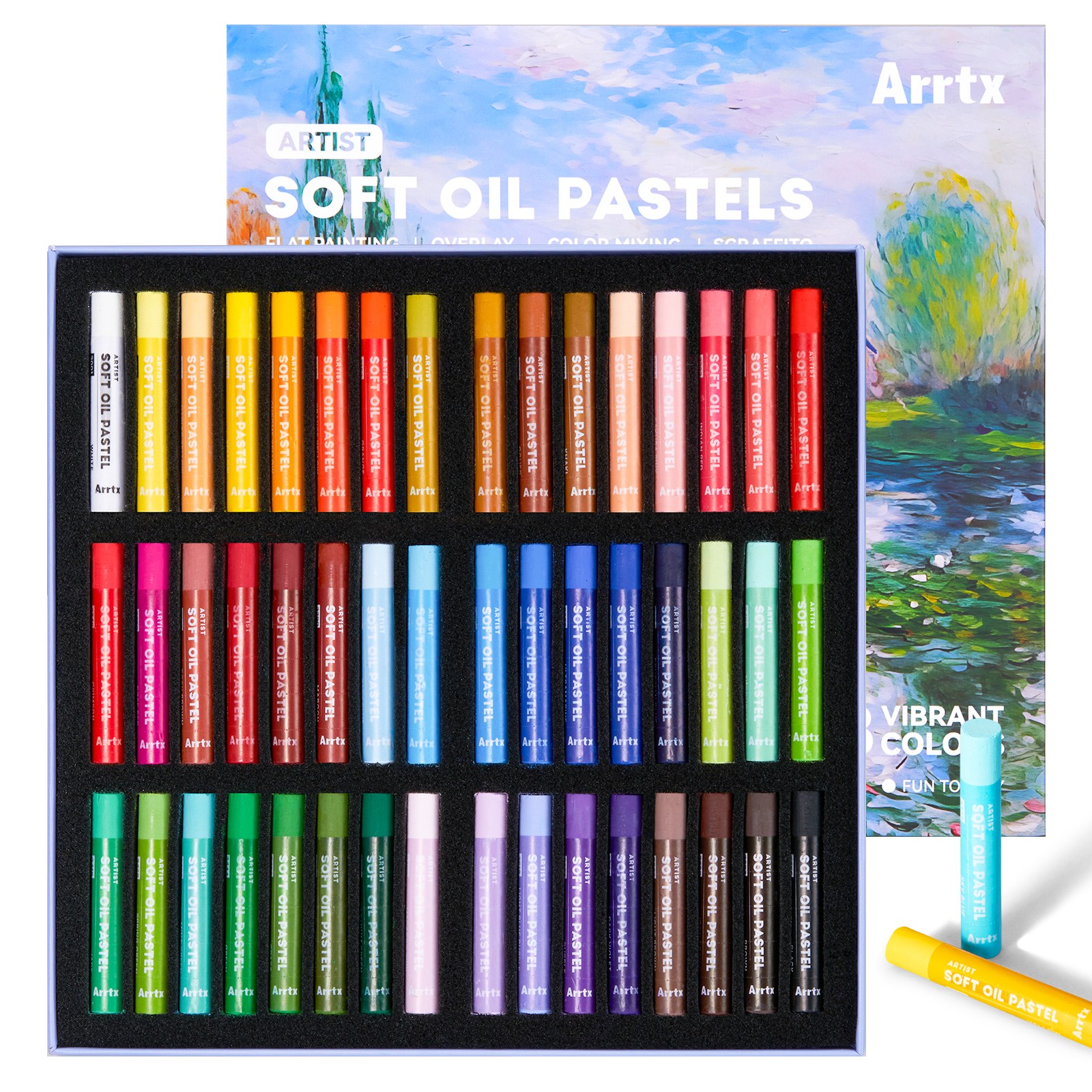 아트엑스 오일파스텔 48, 48색, 1개 23,000원