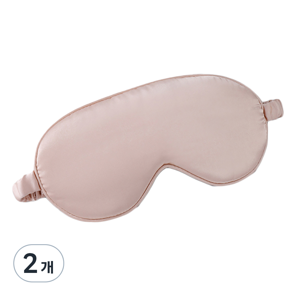 더블톤 프리미엄 암막 실크 수면안대 스킨 13,600원
