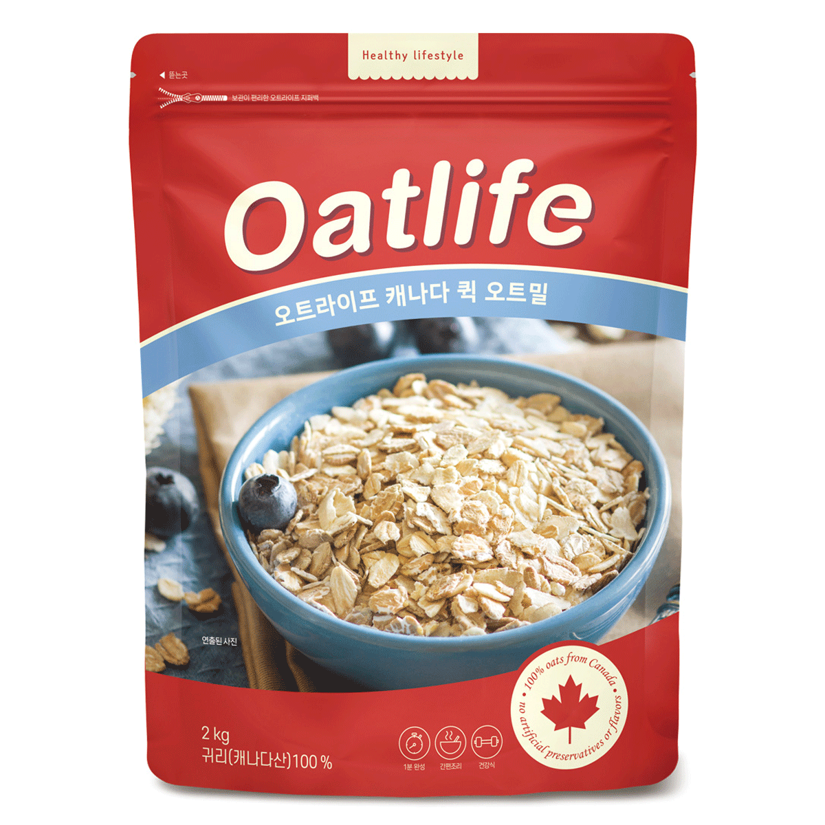 오트라이프 퀵오트밀, 2kg, 1개 9,900원