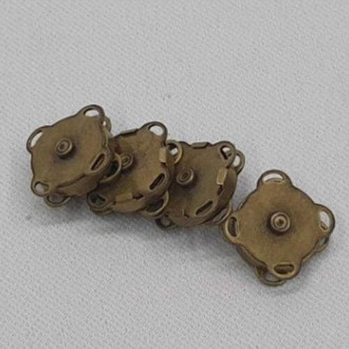 여고니야 10mm 자석단추 4P 가방 옷수선 똑딱이 자석단추 3,900원