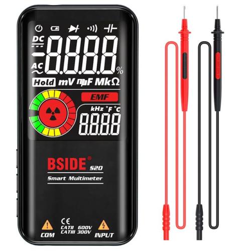 BSIDE 전문 디지털 멀티미터 스마트 멀티미터 9999 디지털 DC AC 전압 옴 다이오드 NCV Hz 라이브 와이어 테스터 S10 S11 S20 35,730원