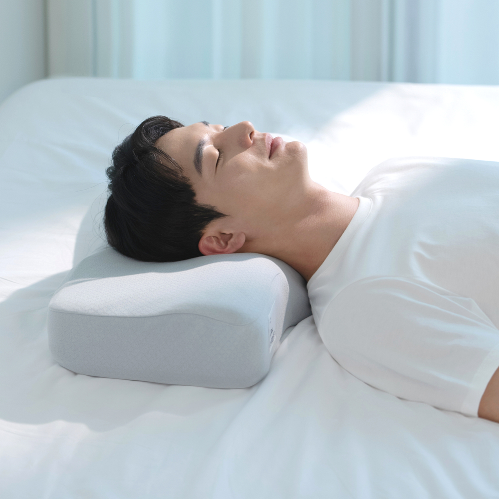 슬리필로우 초고밀도 메모리폼 기능성 경추베개, 빈티지블루, 1개 114,170원