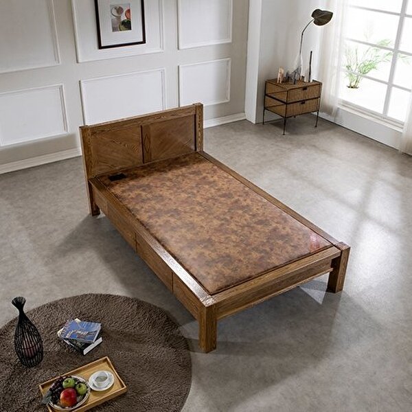 구들장건강 모던 서랍형 슈퍼싱글 칠보석 돌침대 470,400원