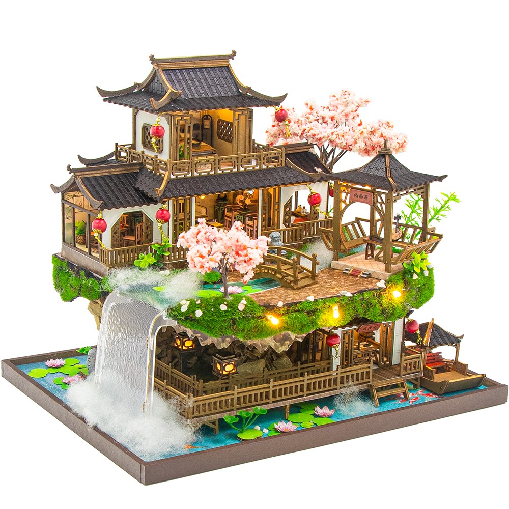 옥탑방어른이 DIY 미니어처 하우스 만들기 대형 연못 위 장원[한글메뉴얼포함] OCTP005 76,900원