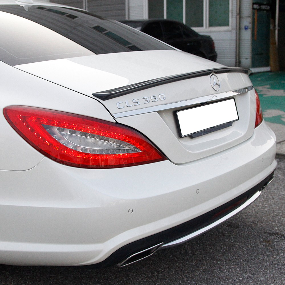 벤츠 CLS 카본 스포일러 트렁크 몰딩 2010년-2017년 호환 용품 223,100원