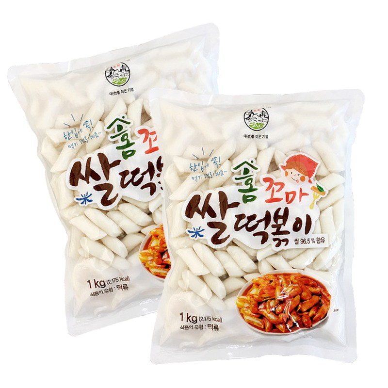 송학식품 홈꼬마쌀떡볶이 1kg 10개 한박스 29,690원