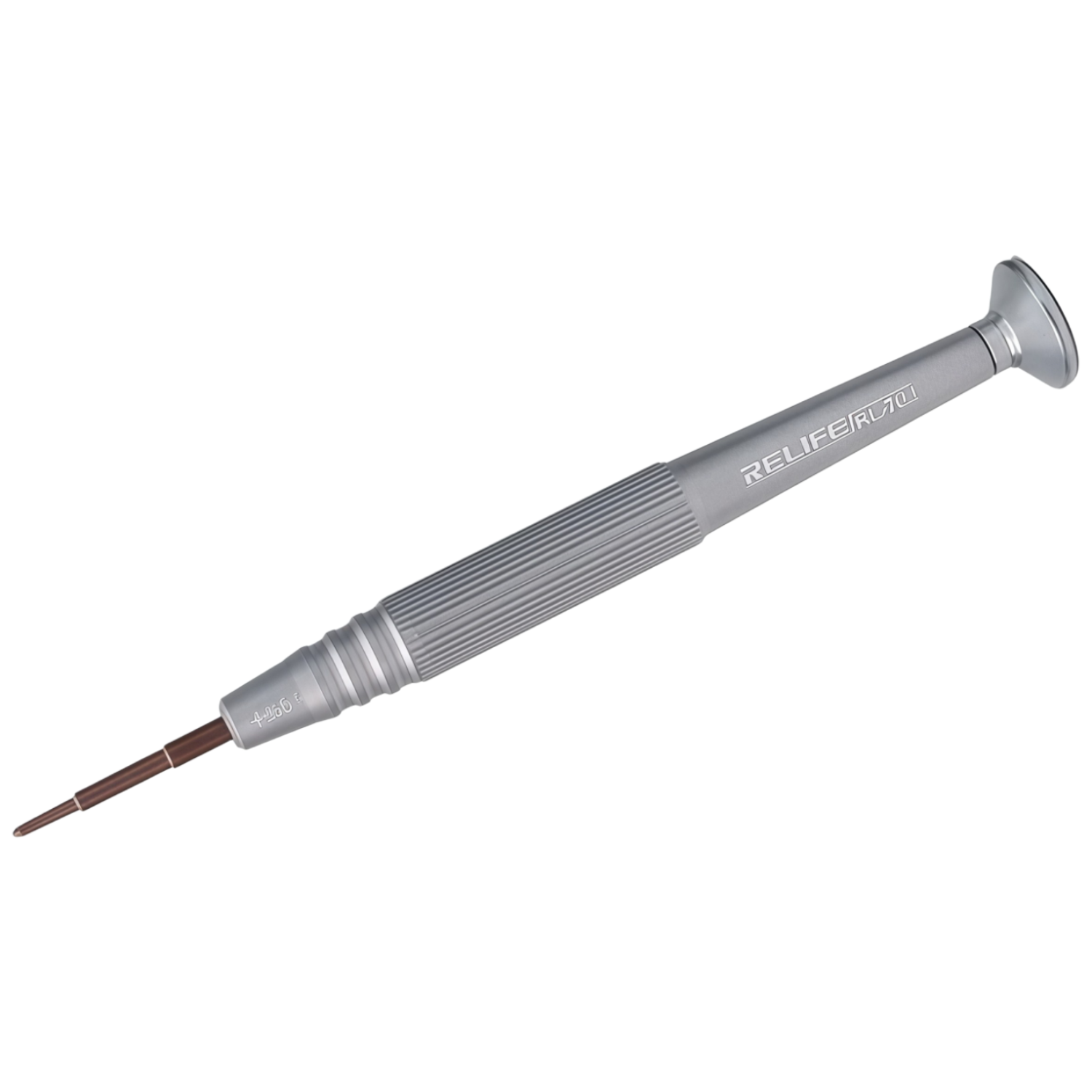 RL-722 1.5mm 십자 스크루드라이버 각종 휴대폰 수리 전용 도구 드라이버 분해 세트 스크류 드라이버 분해 전체 세트 알루미늄 손잡이 오목형 홈 회전 너트 디자인 전체 미끄럼, 1개 8,100원