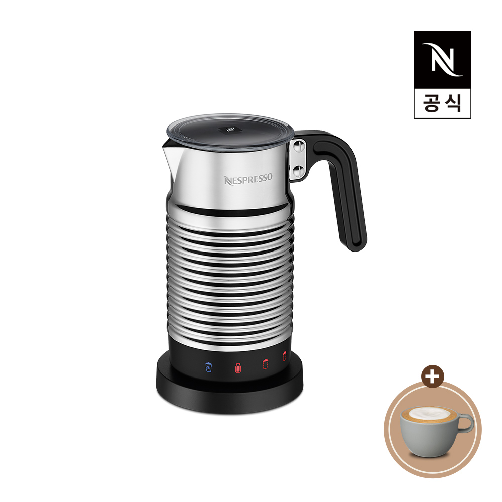 [스페셜패키지] 네스프레소 에어로치노4 카푸치노 컵 팩 139,000원