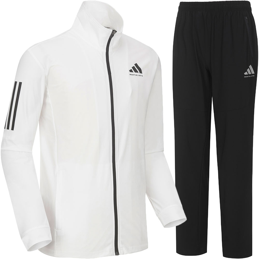 아디다스 컴뱃스포츠 마샬아츠 에어로쿨 트레이닝 세트 TR140JS-2 화이트 129,000원
