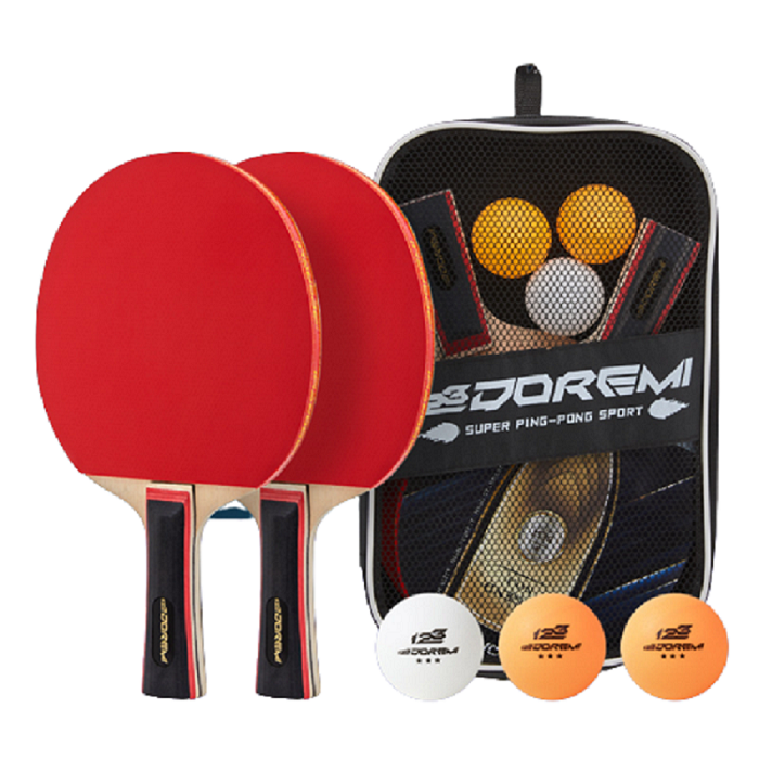 스타트오버 탁구 라켓 2p + 탁구공3p + 가방 세트, 현재가 12,800원
