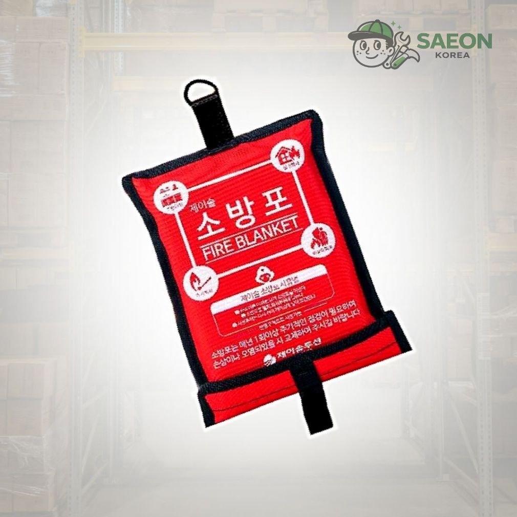세이온 소방포 1M 일반형 차량 가정용 화재대비 초기진화 방화 담요 18,530원