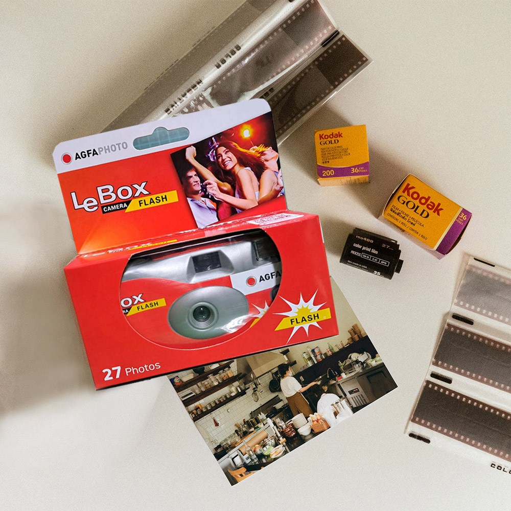 코닥 일회용카메라 플래쉬+27컷 필름내장 /아그파일회용카메라 21,500원