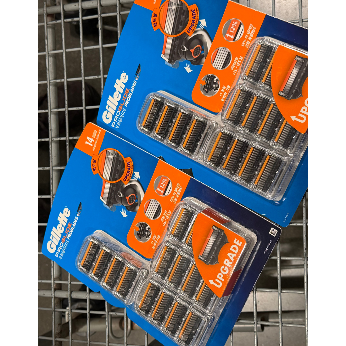 질레트 프로글라이드 면도날 14p 55,900원