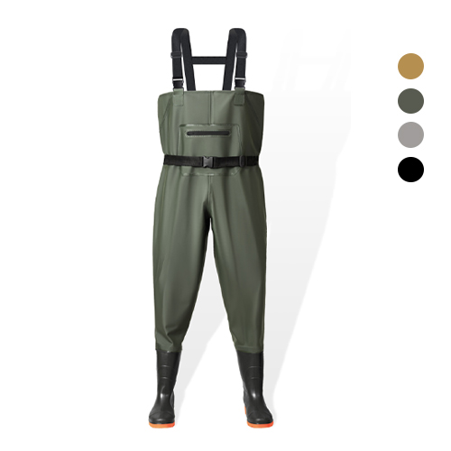 G-Stuff 갯벌 해루질 낚시 가슴장화 전신 갯벌체험옷, 240, 그린 22,500원