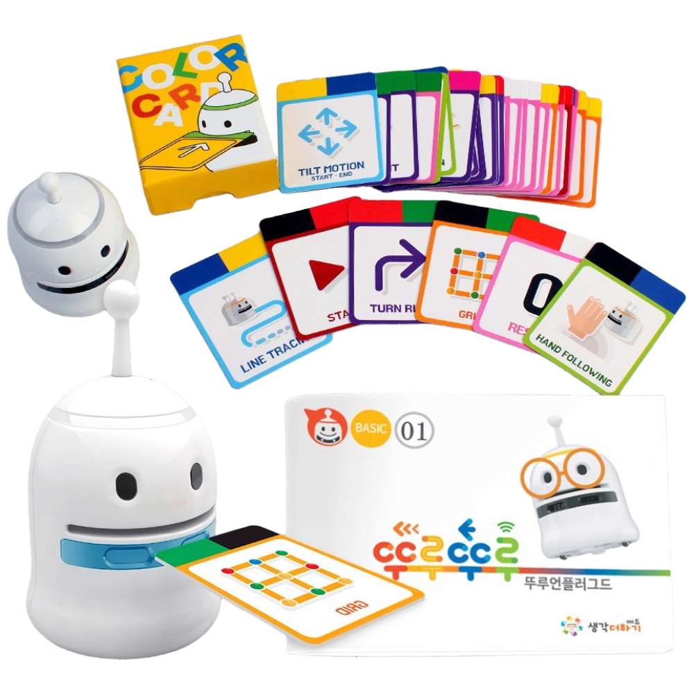 코딩 로봇 뚜루뚜루 AI+교재 6권 (베이직,스텝1) 160,000원