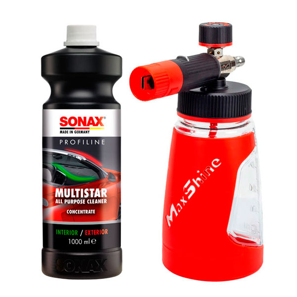소낙스 프로피라인 멀티스타 1L+맥스샤인 폼랜스 SET 98,000원