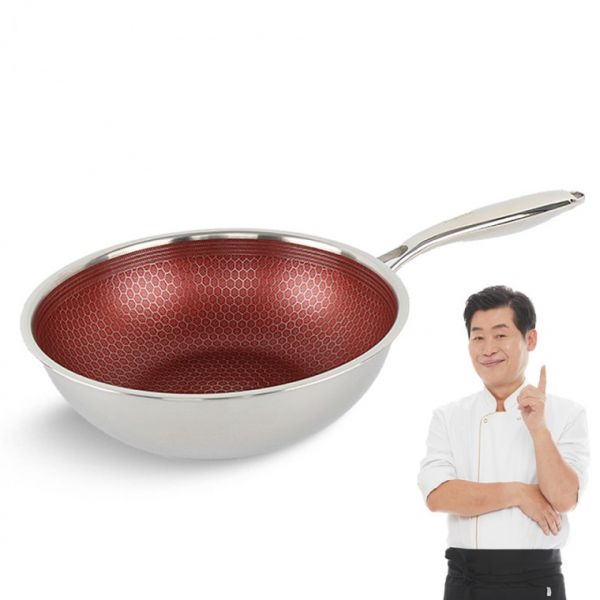 이연복 클래딘 베네치아 통3중 인덕션 IH 궁중팬 24cm 웍팬 (Araium) 60,600원