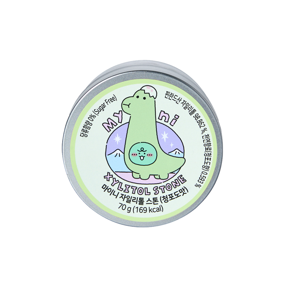 마이니 자일리톨스톤 무설탕캔디 자일리톨캔디 1개 (청포도맛) 7,400원