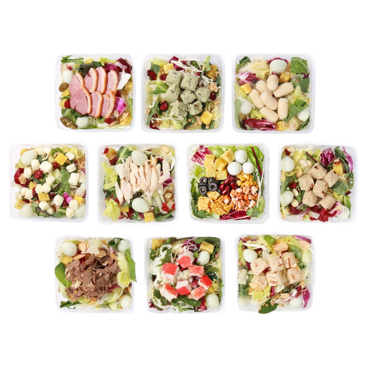 포켓샐러드 2주 정기배송 하루 한 끼 샐러드 베스트 식단 / 주 5팩(닭가슴살+크래미+치즈+숯불갈비+훈제오리), 10개, 245g 76,200원