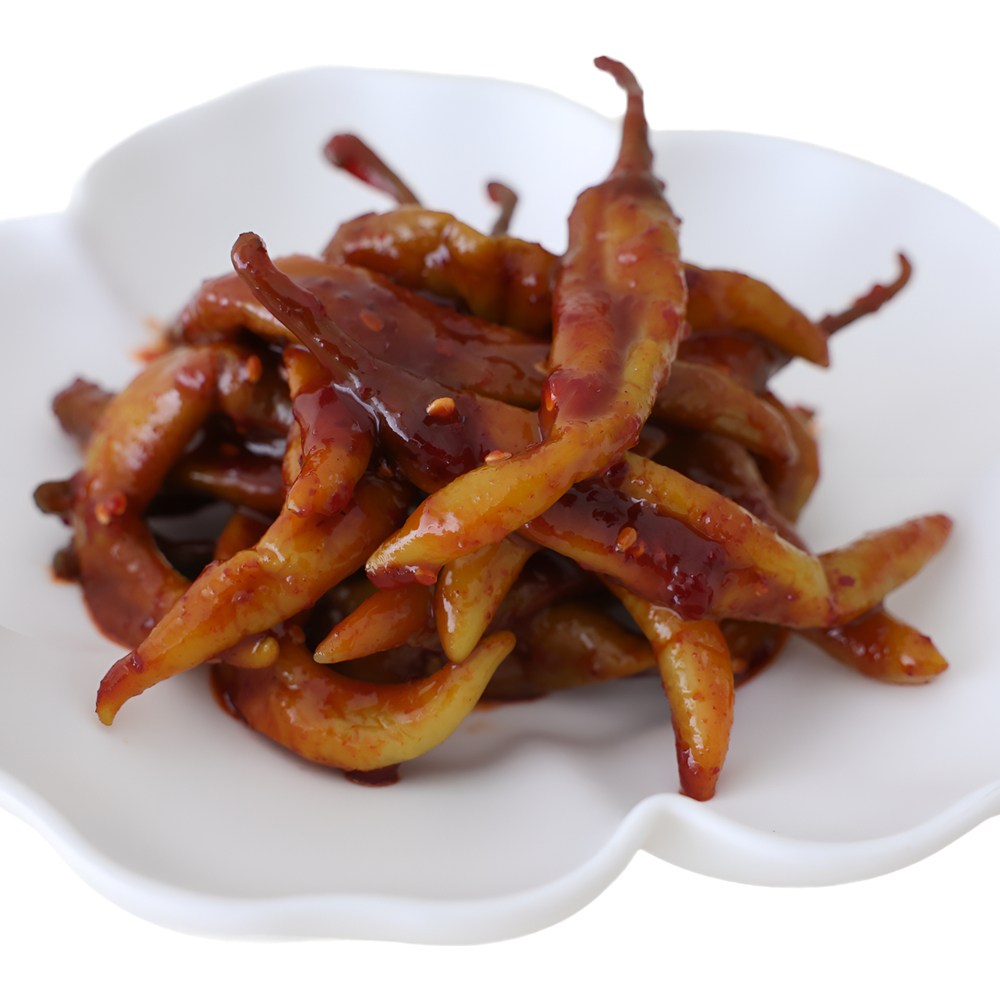 여우마을 수제반찬 촌스러운 양념고추장아찌 고추무침, 500g, 1개 7,000원