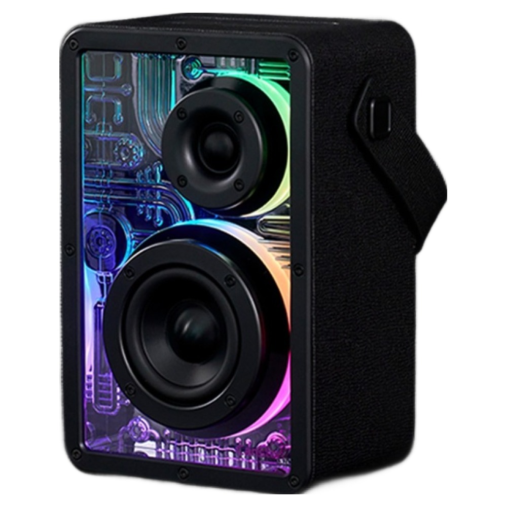 캔스톤 투명 RGB 블루투스 우퍼 스피커 MT500 GLITTER, MT500 GLITTER, 단일색상 129,000원