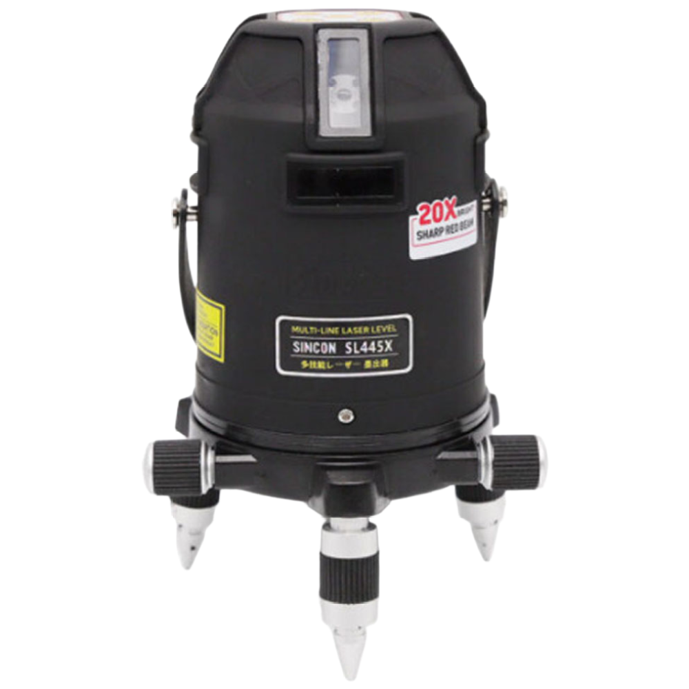 [SINCON] 수직4 수평4 포인트5 바닥포인트 샤프 RED 100MW 레벨기 SL445X, 1개, SL-445X 566,500원