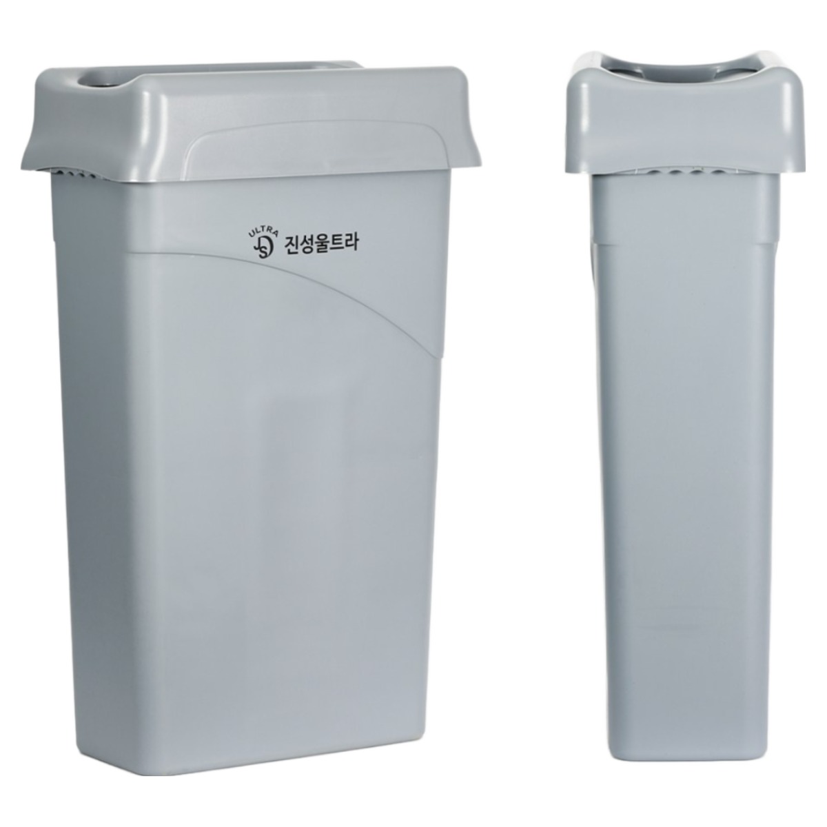 업소용 슬림 틈새 휴지통 대형 80리터, 그레이 42,000원