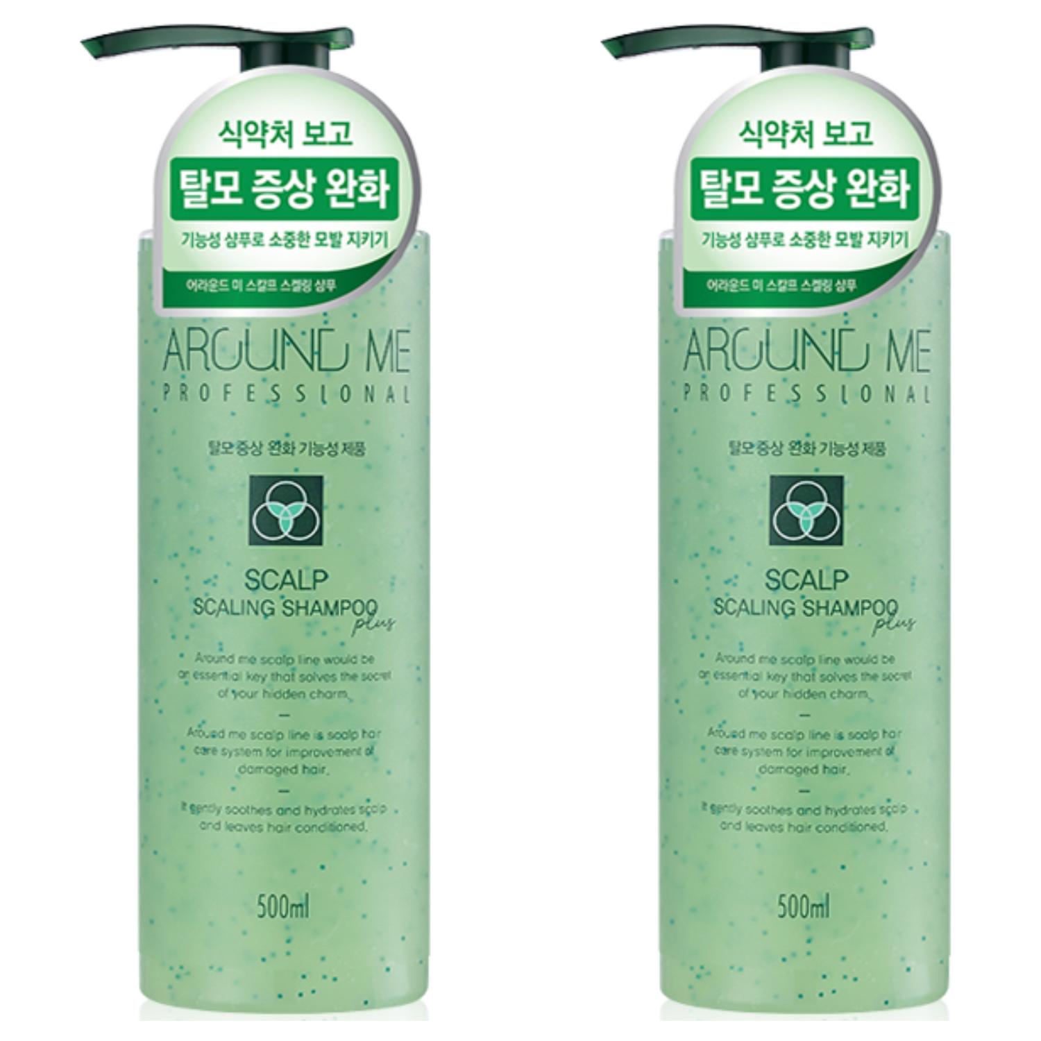 어라운드미 스칼프 스켈링 플러스 샴푸 허브향, 500ml, 2개 18,800원