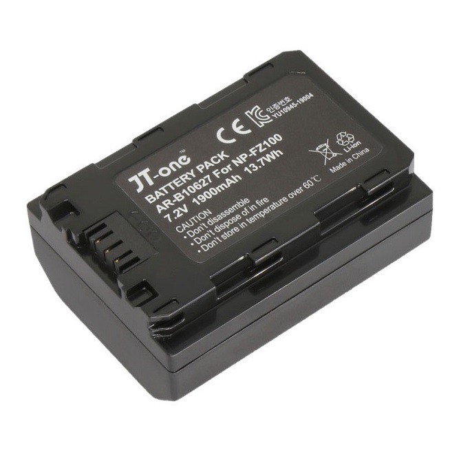 제이티원 NP-FZ100 호환배터리 A7C A7III A7SIII A7RIII A7R IV A6600 A9 A9II 45,400원