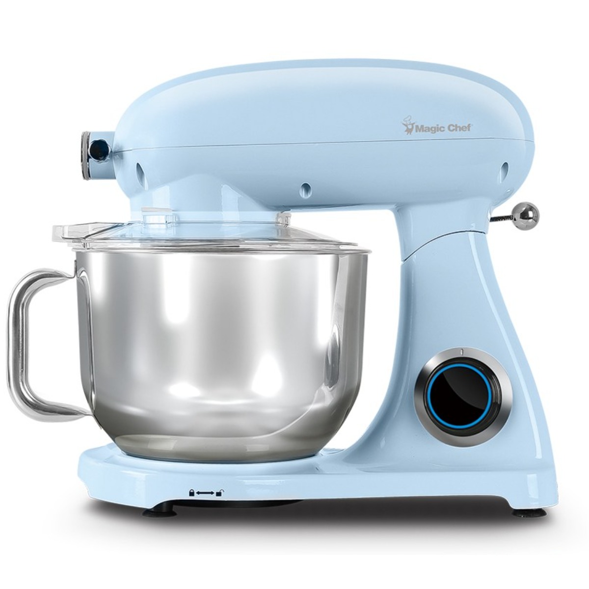 매직쉐프 가정용 반죽기 제빵 카페 거품기 스탠드믹서 홈베이킹 믹서기, 스카이 MESM-S1200SB 109,000원