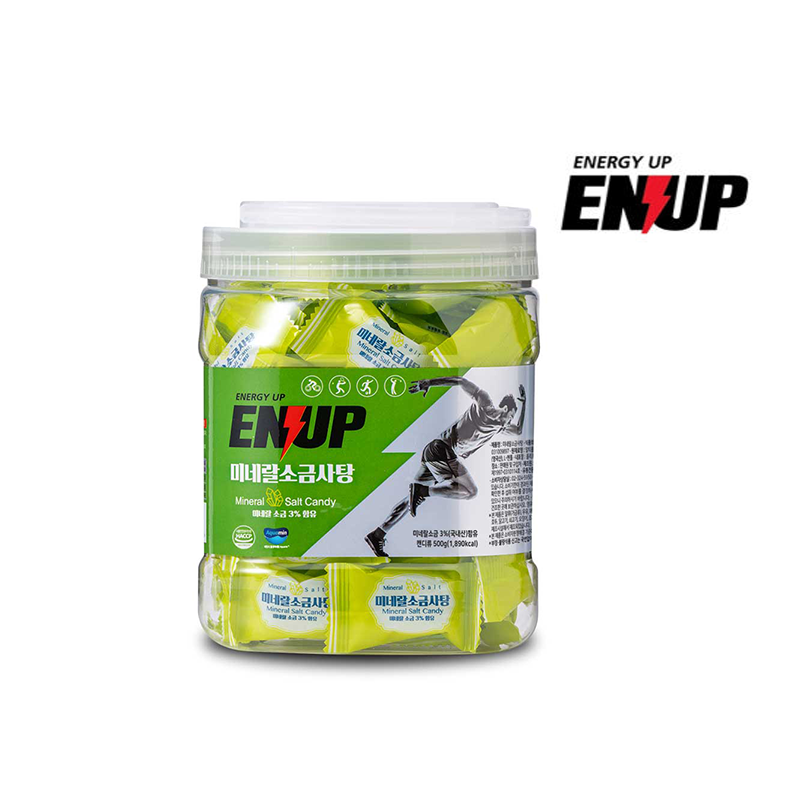엔업 미네랄소금사탕 에너지공급 수분염분보충 500g 59,400원