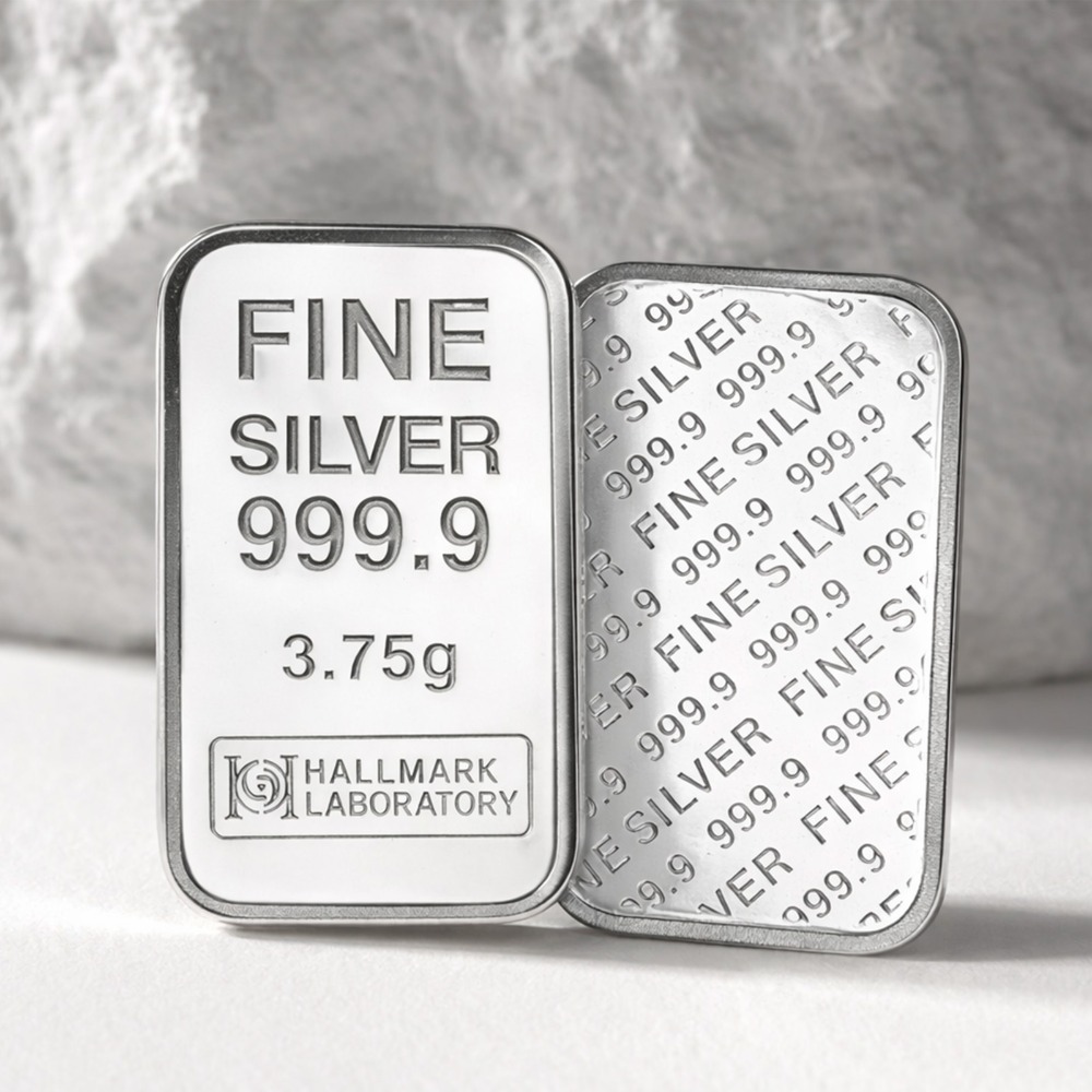 펠리체골드 [한정수량] 순은 실버바 포나인 999.9 / 3.75g 선물 데일리 은테크 기념일 여성 부모님 선물추천 한돈 골드바 59,000원