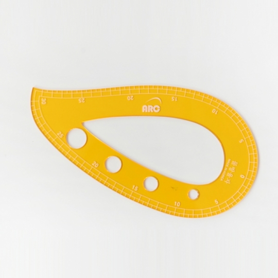 암홀자 물방울자 곡선자 패턴제작용 재단자 소잉도구 소잉부자재 소잉팩토리, 1개, 암홀자 2,000원