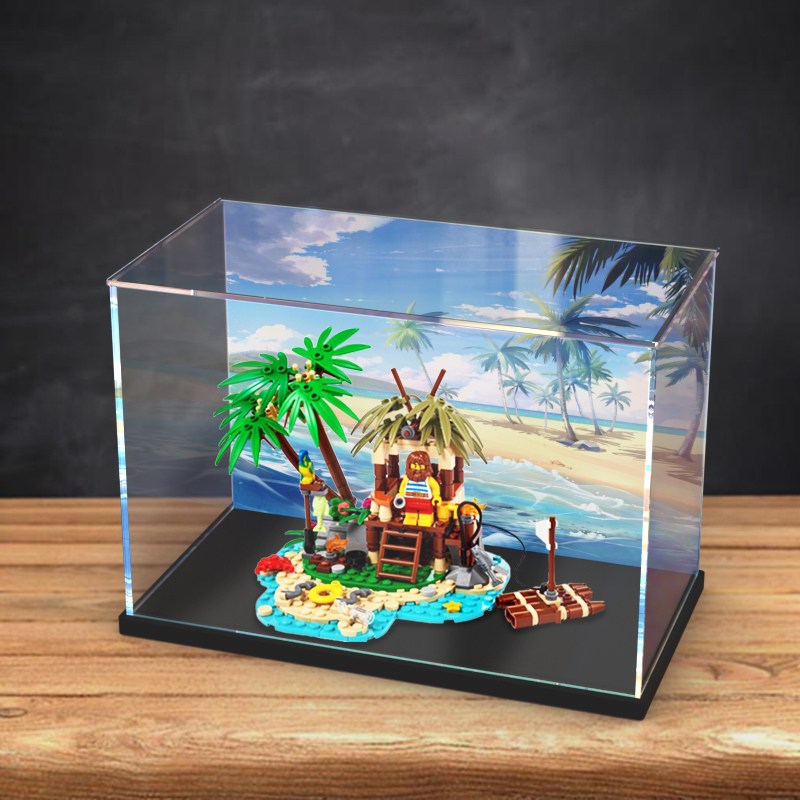 레고 40566 한정판 조난자 레이 아크릴 디스플레이 케이스 장식장 22,000원