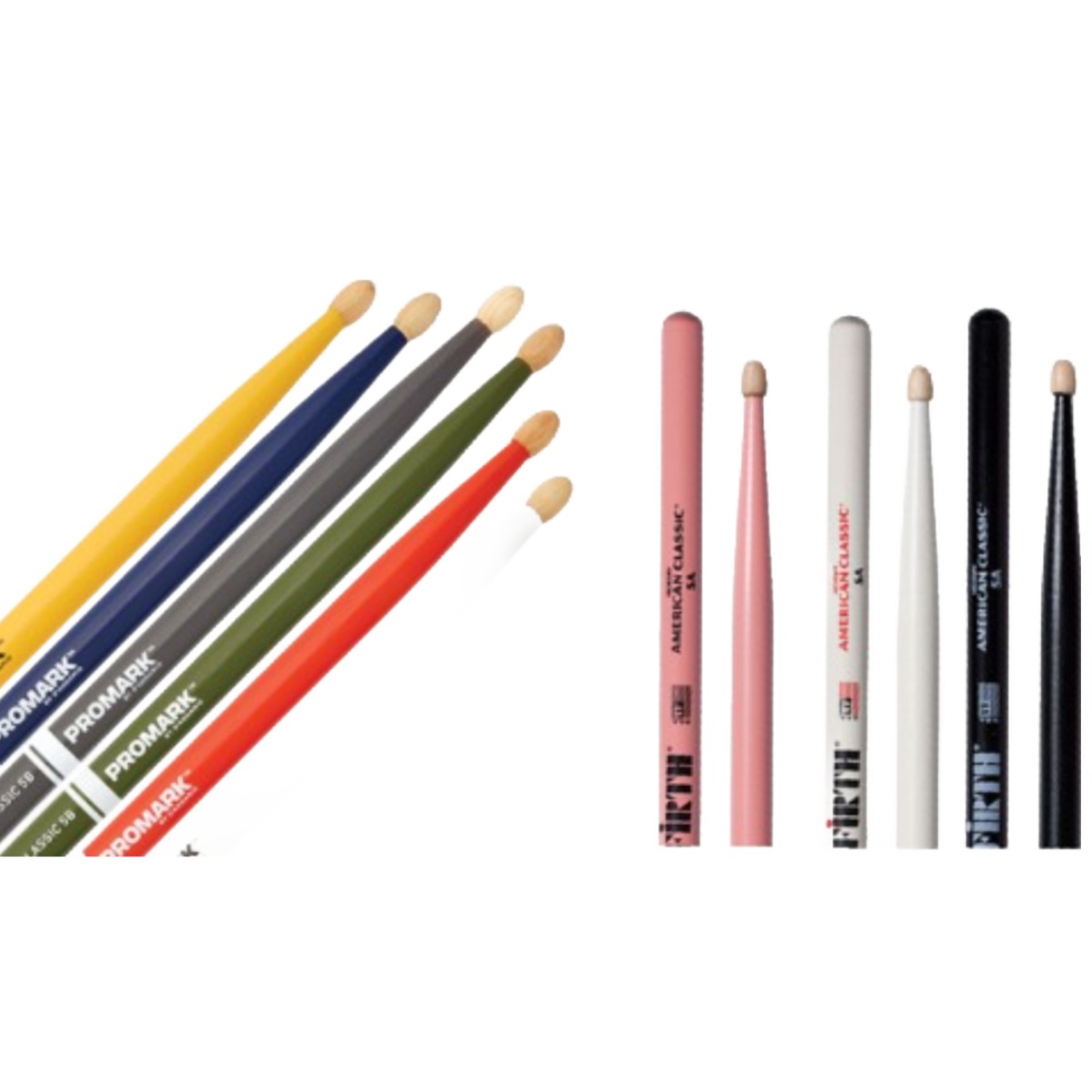 프로마크 빅퍼스 드럼스틱 5A(색상선택), 1세트 29,800원