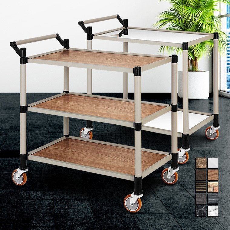 일반형 2단 3단 신대 주방웨건 이동식조리대 빈티지트롤리 드레싱카 189,200원