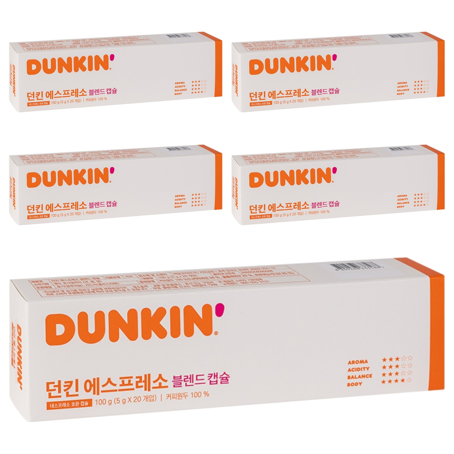 던킨도너츠 에스프레소 블렌드 캡슐커피 38,050원