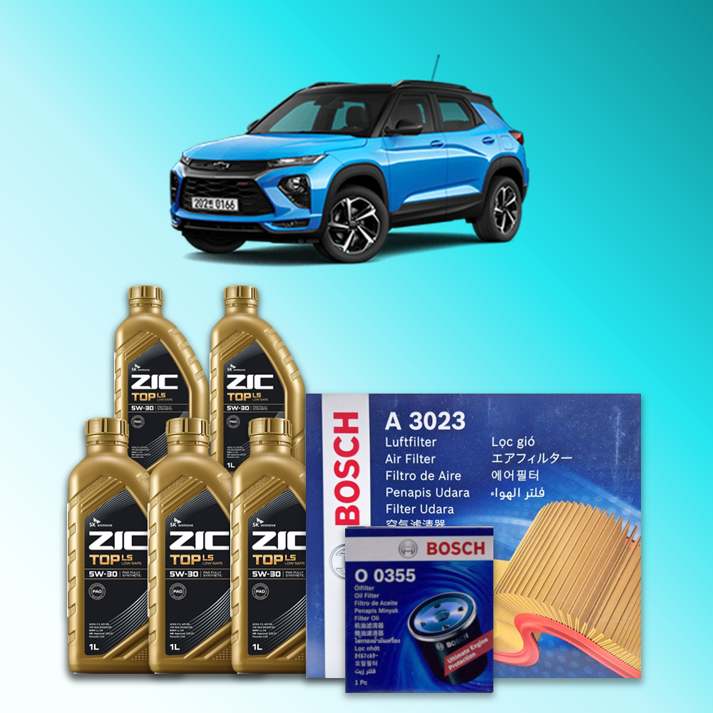 트레일블레이저 (9BYC) 1.2 가솔린 엔진오일세트 SK 지크 탑 LS 5W30 (ZIC TOP LS) 94,000원