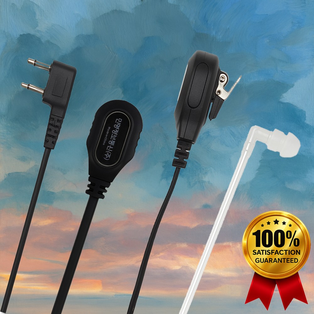 [더뮤] 진보 JB-711 / JB-911 이어마이크 투명튜브 포함 1핀 리시버 (Ear-microphone )단일상품 9,500원