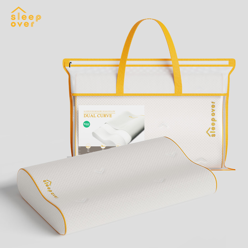 슬립오버 오리지널 듀얼 커브 필로우 메모리폼 베개 -어떤 자세에서도 꿀잠- 소노호텔&리조트, 1개, 오프화이트 79,000원
