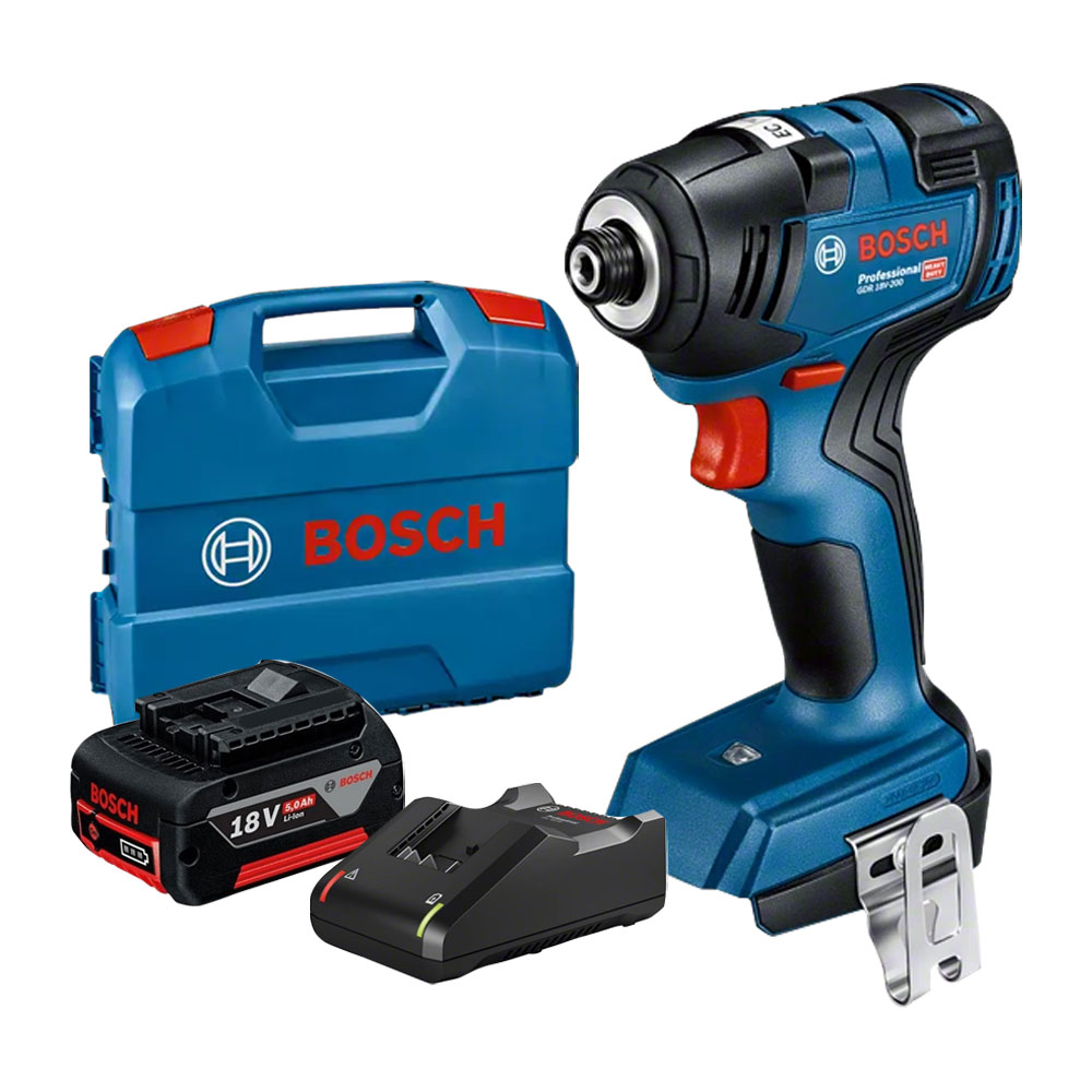 보쉬 충전 임팩트 드라이버 GDR18V-200 배터리 1개 세트, 1개 195,300원