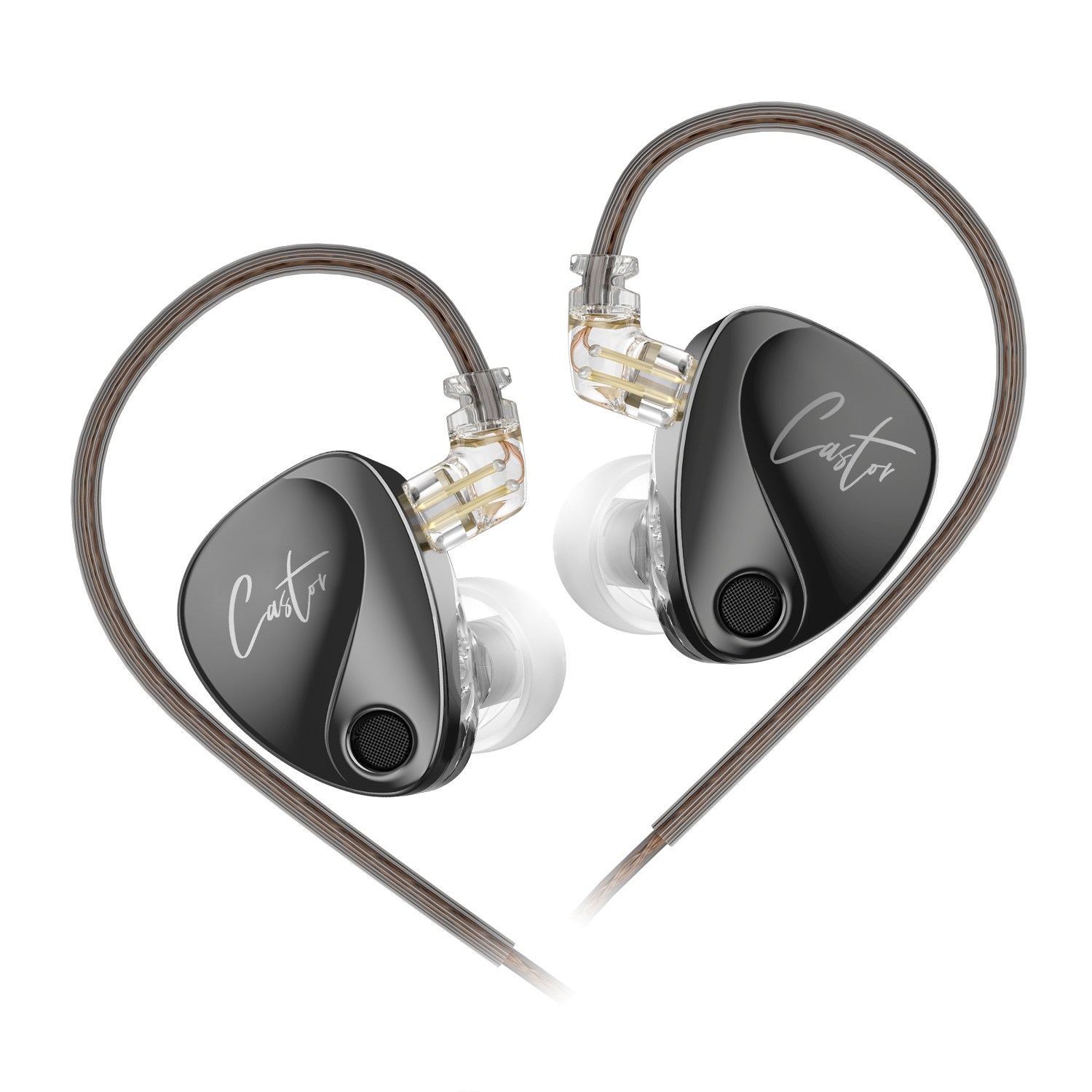 Keephifi KZ Castor HIFI 유선 인이어 이어폰 IEM,조절식 음악 이어폰 35,000원