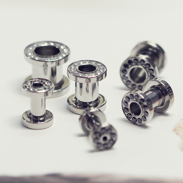 매드킨 [PH-003] 잼스톤 후레쉬터널 피어싱 13,500원