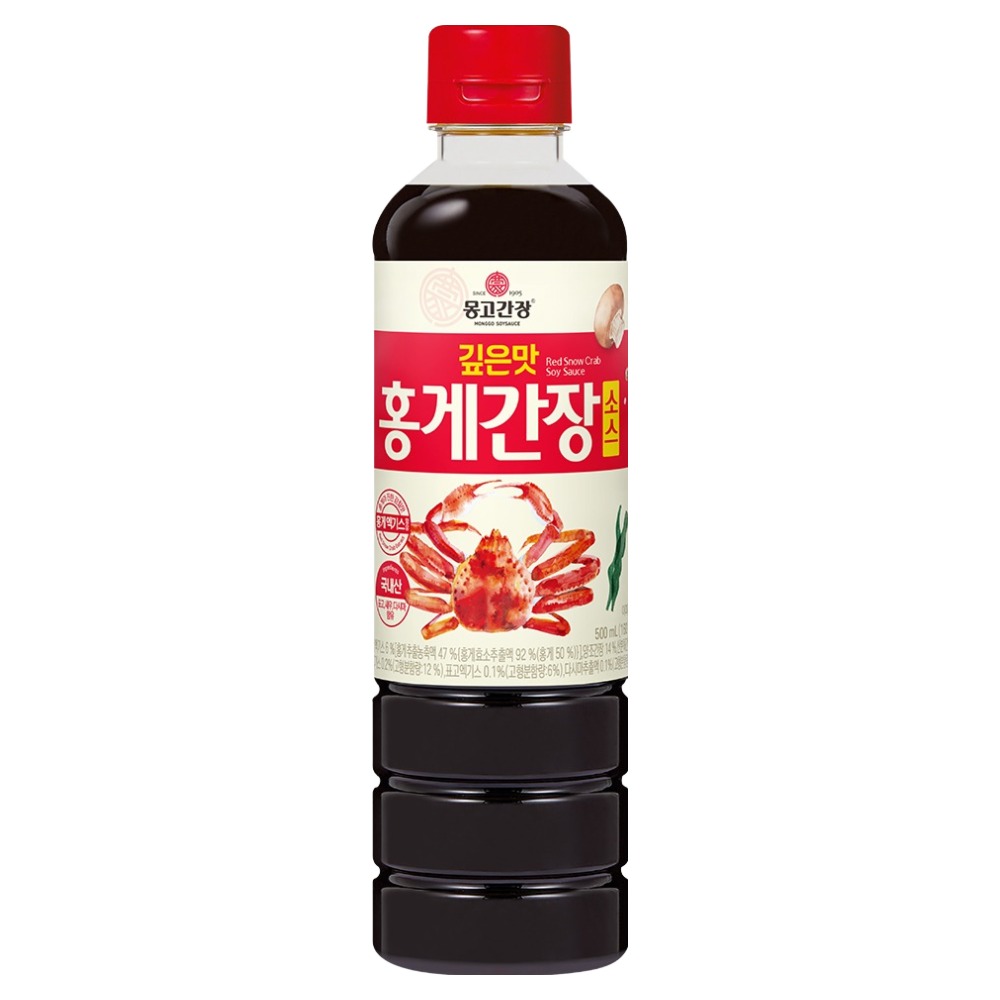 몽고간장 깊은맛 홍게간장 소스 7,900원