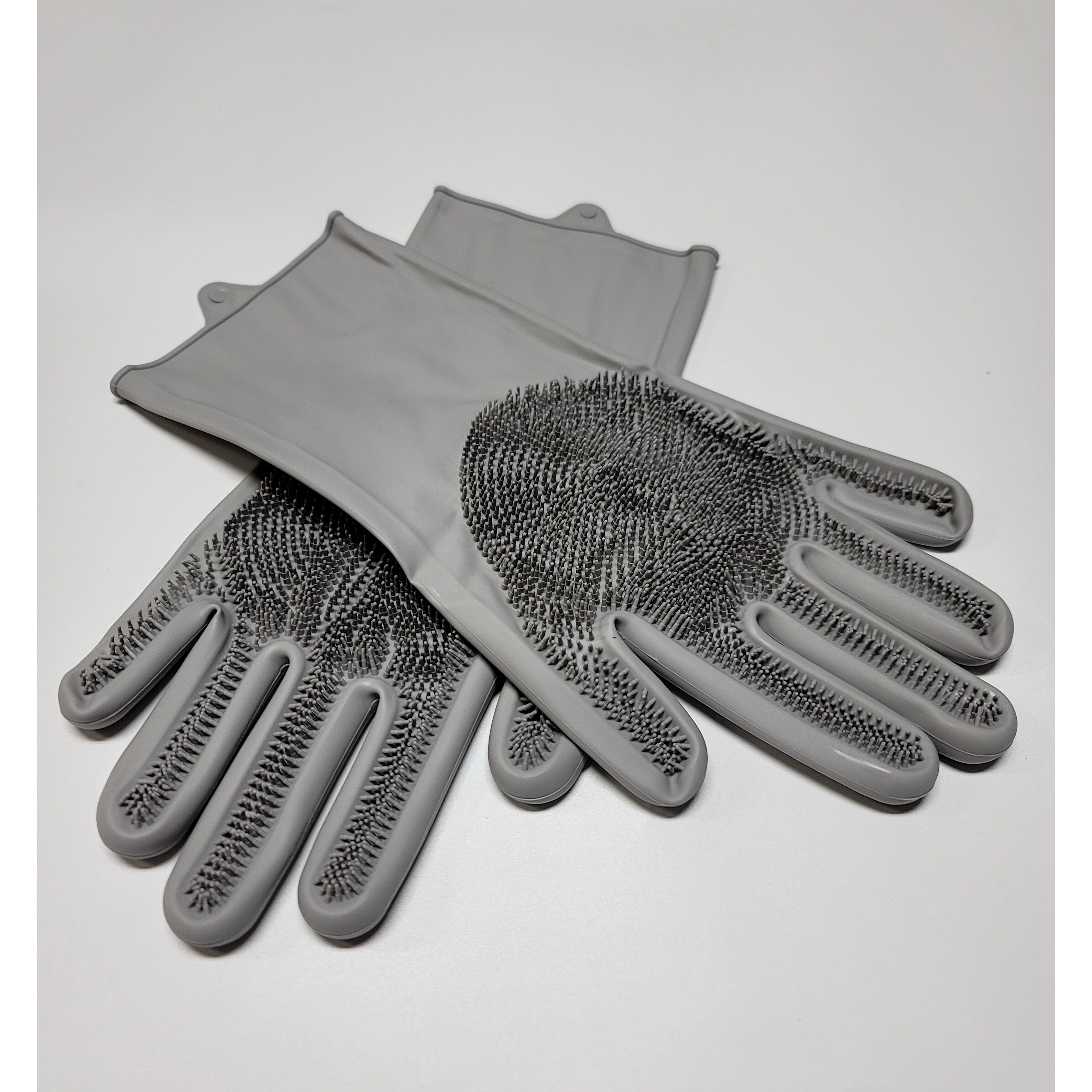 콘티 수세미 고무장갑 내열 고중량, 1세트, FREE(one size), 모던 그레이 7,900원